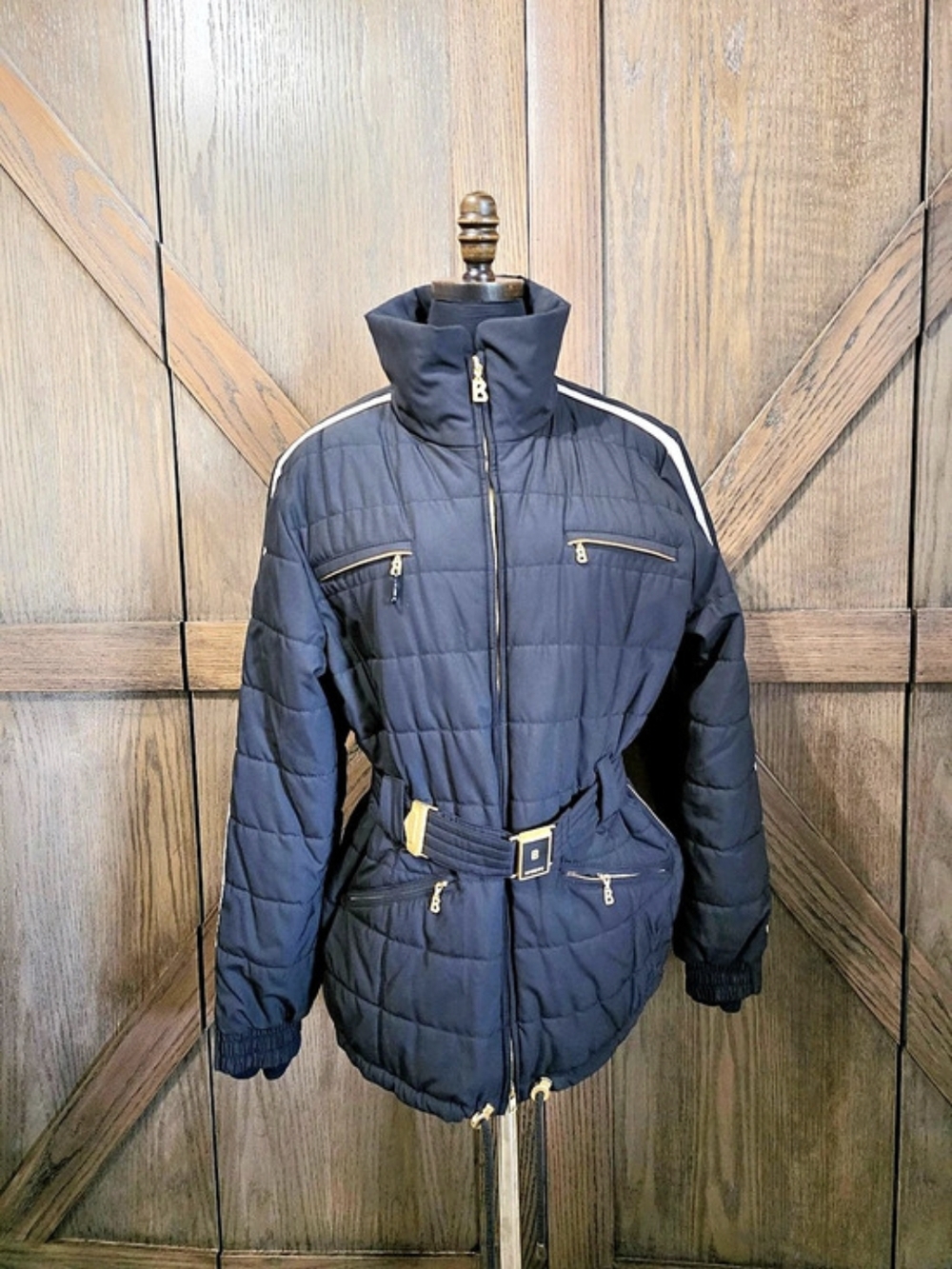 Bogner Quilted Belted Puffer Jacket
